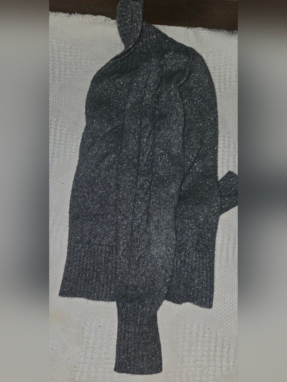 Eddie Bauer Gray Zip-Up Knit Jacket - Picture 9 of 12